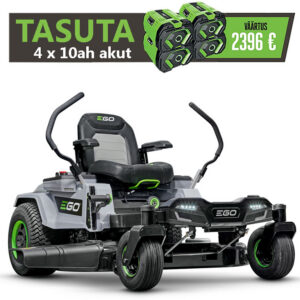 Nullpöörderaadiusega akumurutraktor EGO ZT4201E-L