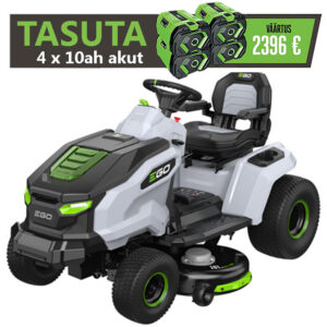 Külgväljaviskega akumurutraktor EGO TR4201E