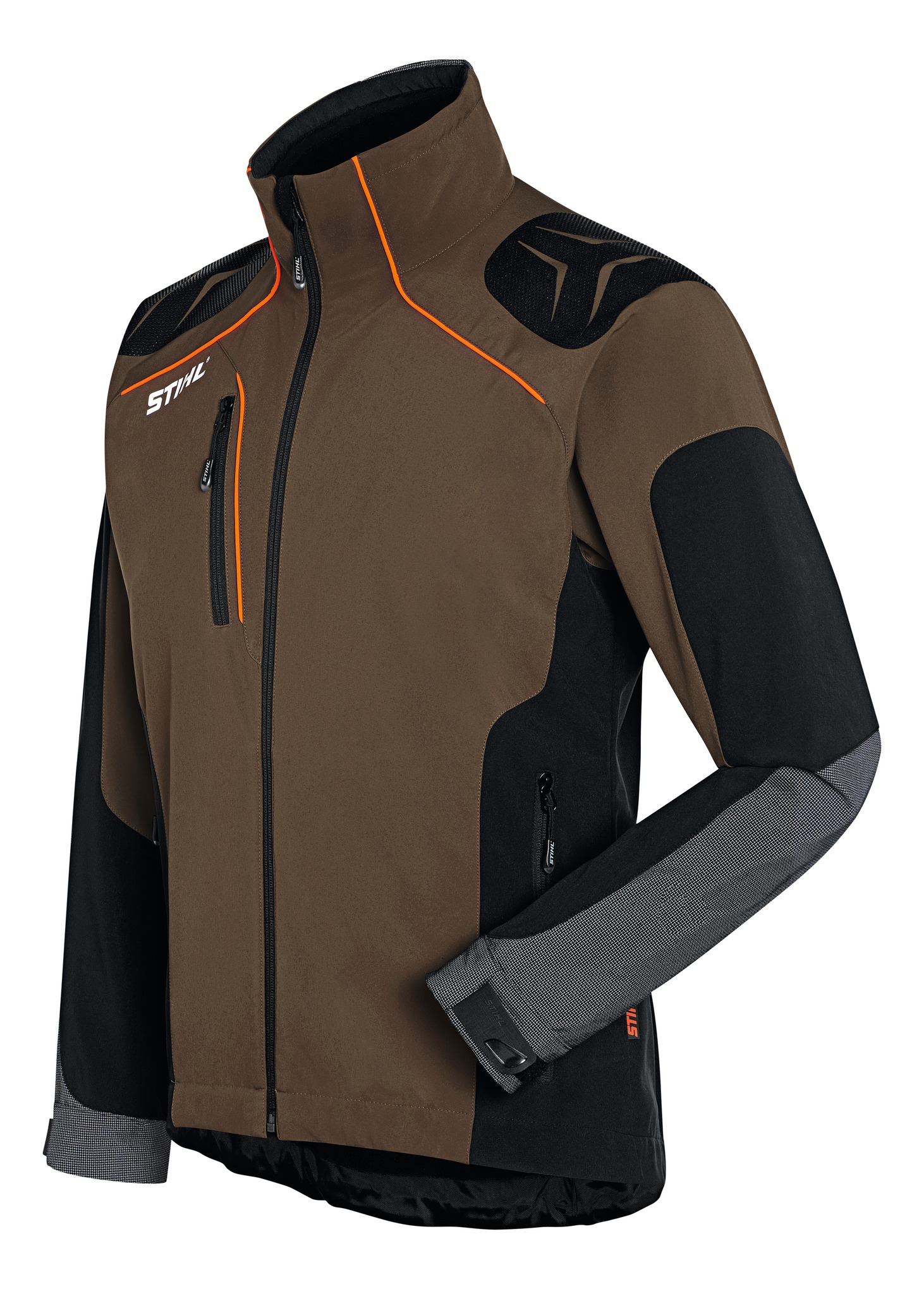 43615_P-ADVANCE_X_SHELL_JACKE-D005_1_9.jpg STIHL Metsatööjakk ADVANCE X-SHELL pruun, XL