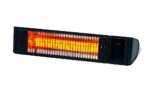 Infrapuna soojuskiirgur Veltron PREMIUM OVAL-200KB 2kW, must