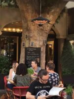 Infrapuna soojuskiirgur Veltron UFO CEILING-LED 2,1kW, vask