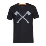 T-särk AXE WOOD Must