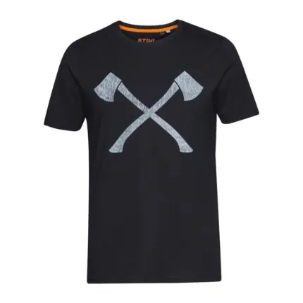 T-särk AXE WOOD Must