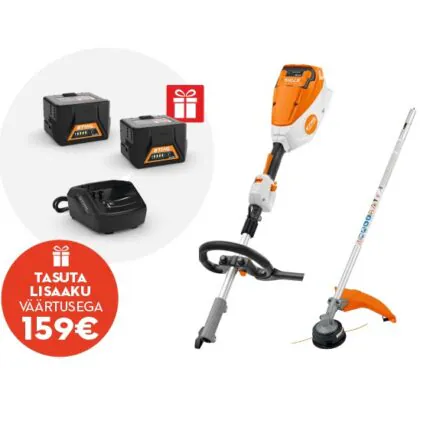 AKUKOMBIMOOTOR STIHL KMA 80 R COMPACT + FS-KM KOMPLEKT