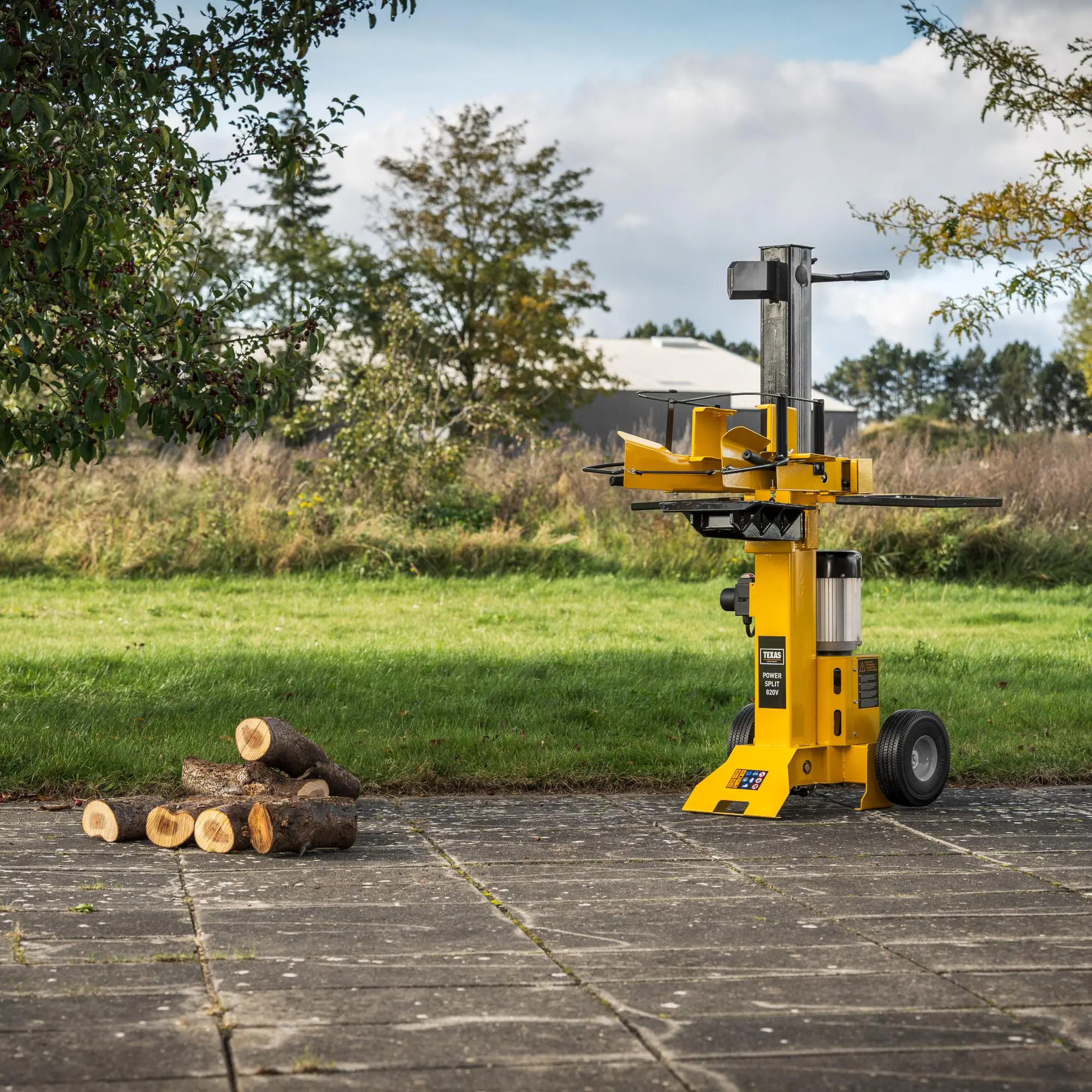 Puulõhkuja 820V Texas 8tonni 25-50cm 230V 3,5KW
